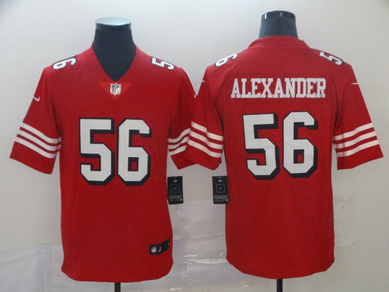 Men San Francisco 49ers 56 Alexander Red Nike Vapor Untouchable Limited NFL Jerseys